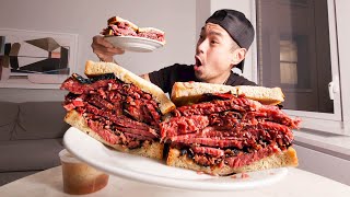 Katzs Deli Mukbang [upl. by Fauman211]