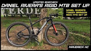 UPDATED BIKECHECKTOSEEK BRANDON RIGID MTB SET UP BY DANIEL RIVERA [upl. by Dierolf]