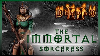 The Immortal Sorceress  Diablo 2 PvP [upl. by Bogie409]