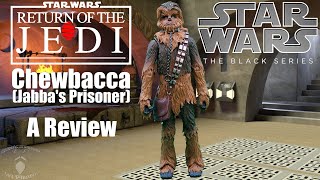 Chewbacca Jabbas Prisoner  A Star Wars The Black Series Review [upl. by Graniah]