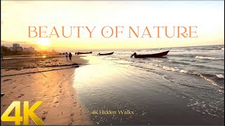 ASMR Caspian Sea Beach  Mahmoudabad Natural Sound [upl. by Grannia698]