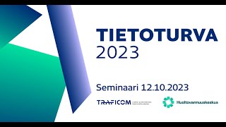 Tietoturva 2023 seminaarin tallenne [upl. by Phillada]