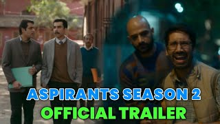 Aspirants Season 2  Official Trailer  TVF Aspirants Season 2  UPSC Aspirants  Prime Amazon [upl. by Gibby]