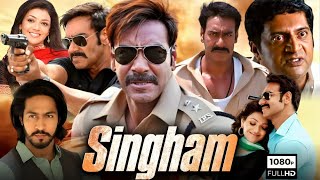 Singham 2011 Full Movie HD  Ajay Devgan  Kajal  Singham full movie Ajay Devgan Facts amp Review [upl. by Lebasiairam]