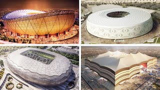 Qatar 2022 Stadium Progress  April 2020 [upl. by Dannel]