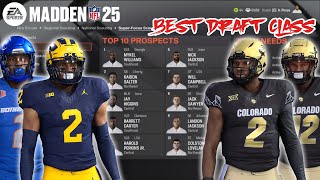 Madden 25 BEST Draft Class [upl. by Donia]