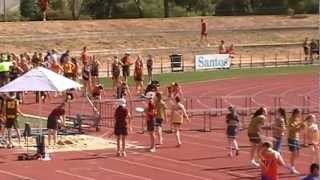 SSSSA Div A  14 Boys 100m Hurdles 1st 136 seconds [upl. by Nanerb]