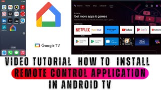 Android TV Remote Control Application Install amp Operate Android TV Remote Control Application Hindi [upl. by Paucker191]