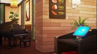 METROPOLITAN STEAKHOUSE 🍷  THE SIMS 4  UPSCALE RESTAURANT [upl. by Adieren30]