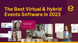 Top 3 Best Virtual amp Hybrid Events Platforms In 2023 [upl. by Fulks]