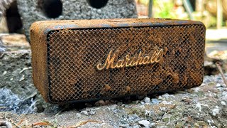 Restoration broken old Marshall Emberton bluetooth speaker  Restore and rebuild speakers [upl. by Sapphire]