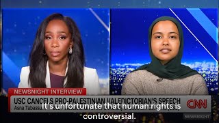 This Anchor Asked USC’s Valedictorian If She Endorses Abolishing Israel And Her Answer Was Iconic [upl. by Enelrae]