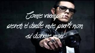 Emis Killa  Come vampiri testo [upl. by Hodgson920]