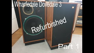 Wharfedale Dovedale 3  Refurbish amp Demo  Part 1 [upl. by Akcinat]