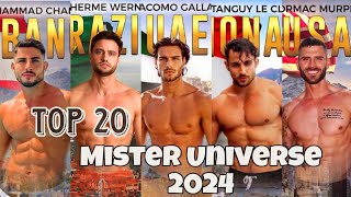 Mister Universe 2024 Top 20 prediction misteruniverse2024 [upl. by Yerg]