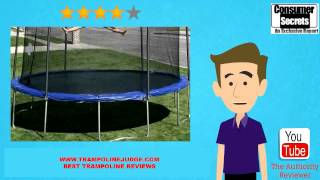 Skywalker Trampolines 12 Feet Round Trampoline review [upl. by Aicirtap]