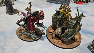 AoS Battle Report Ironjawz vs Soulblight Gravelords [upl. by Anilrahc495]