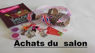 ACHATS Au salon du faire soimême et des idées déco [upl. by Cleres]