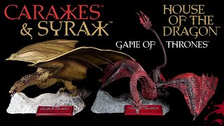 Game Of Thrones ™ House Of The Dragon ™ Syrax amp Caraxes ™ McFarlane Toys ™ Nachwort amp Vergleich [upl. by Corbet]