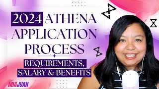 2024 Athena Application Process Salary Benefits and Qualifications [upl. by Bonine]