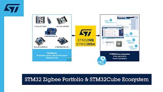 STM32 Zigbee Portfolio amp STM32Cube Ecosystem [upl. by Elsinore]