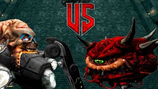 Arachnotron vs Cacodemon Classic  DOOM 3 Monster Infighting  RETRO ARENA  Boss Battles [upl. by Tikna]