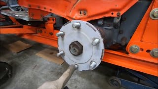 New Style Rear Hubs Kubota B7100 Older B Series Tractors [upl. by Atworth942]