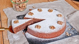 🔊Le Meilleure Gateau du Dimanche👌Hyper Moelleux aux pommes et noix caramélisées😍Gâteau Gourmand [upl. by Trebloc]