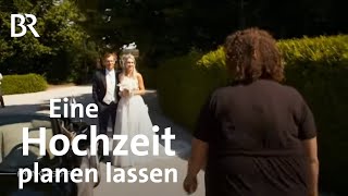 Hochzeiten professionell planen Unterwegs mit der WeddingPlanerin  Frankenschau  BR [upl. by Llednahs]