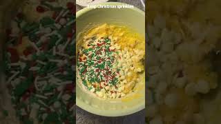 Cake Mix Christmas White Chocolate Chip Cookies [upl. by Pessa]