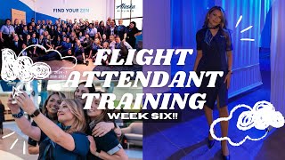 Flight Attendant Training ✈️ final exams Operational ExperienceOE flight amp GRADUATION DAY 🎉 [upl. by Ssilem]