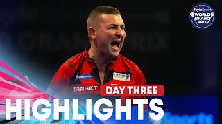 INTO THE LAST EIGHT Day Three Highlights  2024 BoyleSports World Grand Prix [upl. by Leahci]