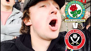 EASY  BLACKBURN ROVERS V SHEFFIELD UNITED MATCHDAY VLOG [upl. by Aneala]