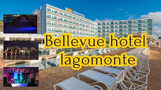 Bellevue hotel Lagomonte Spain swimming pools lake night entertainment holiday vacation going abroad [upl. by Afra]