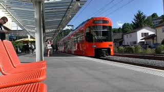 Regionalverkehr BernSolothurn Fahrt mit der S7 von Worb nach Bern [upl. by Hephzipa]