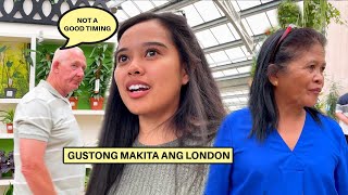 FILIPINA BRITISH LIFE IN UK GUSTONG MAKITA ANG LONDON HINDI MAGANDA ANG TIMING [upl. by Targett]