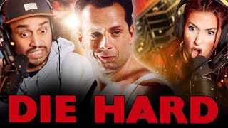 DIE HARD 1988 MOVIE REACTION  THIS IS EXACTLY WHAT WE NEEDED  First Time Watching  Review [upl. by Lubbock]