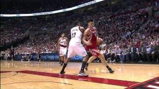 HD Yao Ming The Best Playoffs Games vs Blazers Highlights [upl. by Mays]