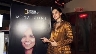 Taapsee Pannu At Launch Of National Geographic 2nd Season Of Mega Icons Series 2 [upl. by Burkitt]