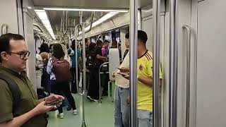 METRO de MEDELLÍN DE NORTE A SUR desde NIQUIA a ESTRELLA Vista Panorámica [upl. by Parrott676]