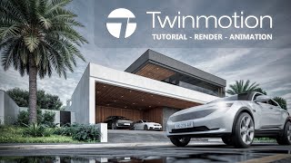 Twinmotion 2024 tutorial  Lumen render and animation [upl. by Piper]