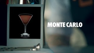 MONTE CARLO DRINK RECIPE  HOW TO MIX [upl. by Lowis]