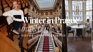 Winter in Prague VLOG  Staying at the five star Hotel Andaz [upl. by Garret10]