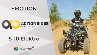 Actionbikes Kinderquad S10 🧒🏻 Präsentation I Elektroquad für Kinder 2022 I Miweba 👍🏻 [upl. by Nhguav933]