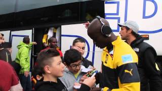 okabolcom Cameroun Paraguay arrivée des Lions au Kufstein Arena [upl. by Amat259]