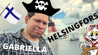 Upplever en kryssning till Helsingfors i Finland med Gabriella  Viking Line 4K [upl. by Wakerly]