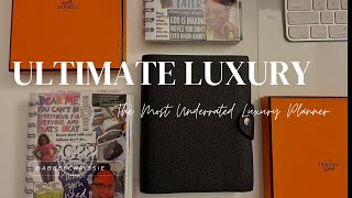 Hermes Ulysse PM Notebook  The Most Underrated Luxury Planner [upl. by Glavin604]