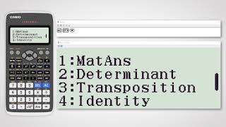 Learn to Play around Matrix on Casio fx991EX Classwiz [upl. by Enived]