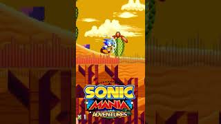 Mirage Saloon Zone Act 1 K Mix  Sonic Mania No Loudness War [upl. by Glendon]