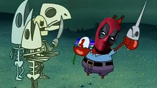 Deadpool amp Wolverine Portrayed by SpongeBob [upl. by Yrokcaz337]